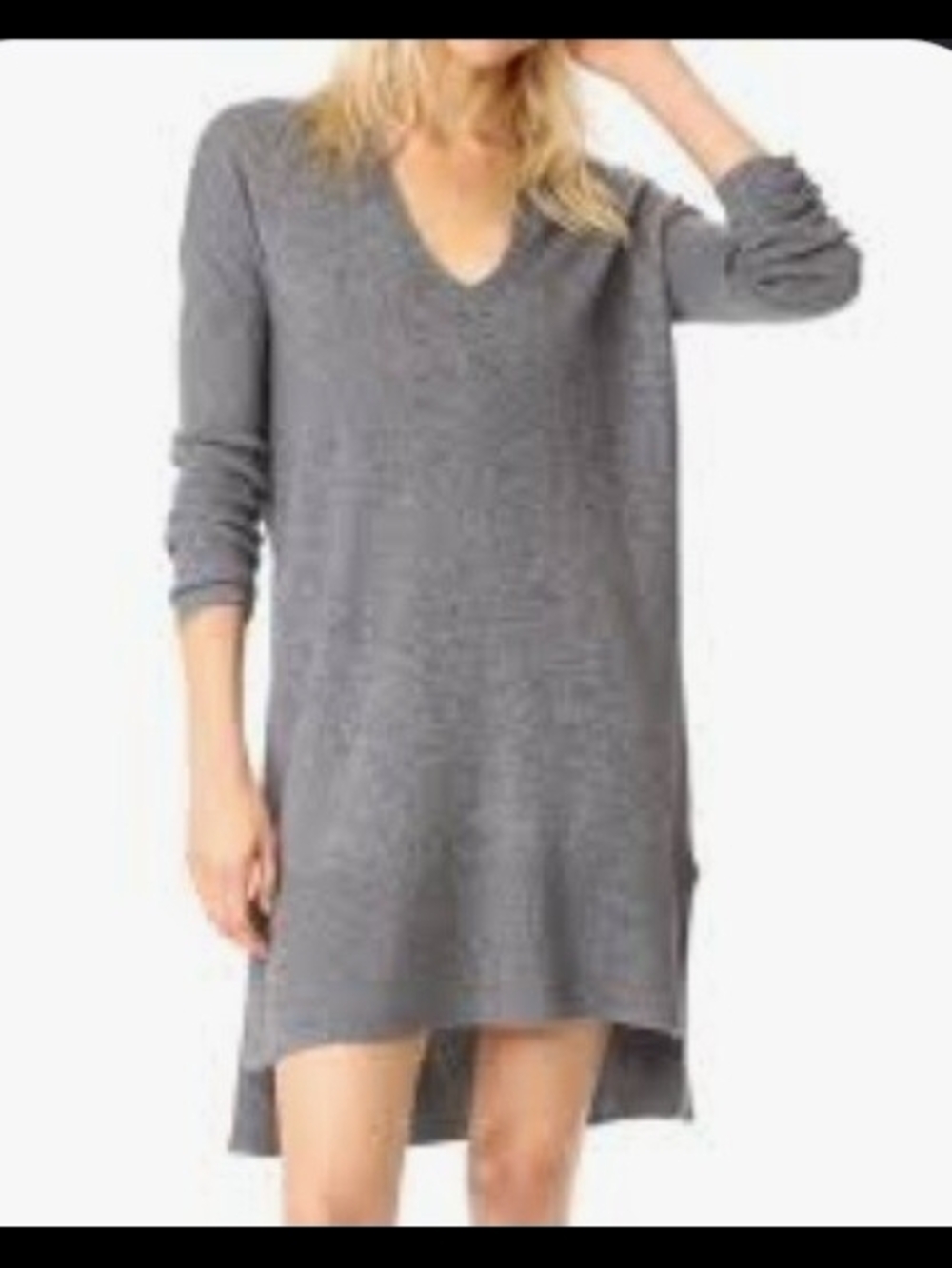 Rails Black Tilda Midnight V-Neck Mini Dress Size S